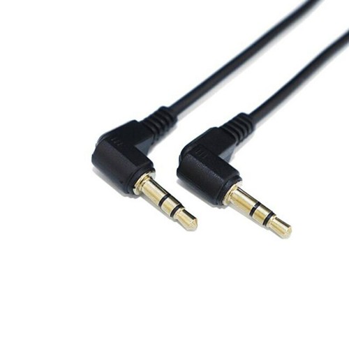 Headphone Aux Cable Audio Lead Coiled 3.5mm Jack to Jack Male Stereo PC Car 50cm - Picture 4 of 6