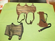 3 Archers Wrist Guards for Parts or Repair - Browning & Unbranded
