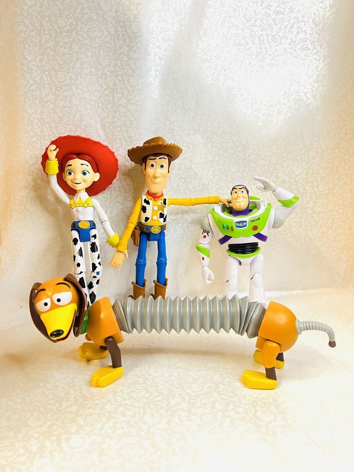 Best Offer ￼Toy Story Action FIgure Lot of 3 - Woody Buzz Lightyear Jessie