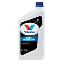 Valvoline Daily Protection SAE 30 Conventional Motor Oil 1 QT Synthetic Blend
