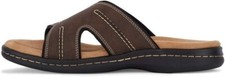 Dockers Men's Sunland Slide Sandals Color Dark Brown Size 12M Style 90-21398