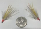 12 Dressed Treble Hooks Size 12 .With Deer Hair . Tied In USA. Fishing Fly Tying — photo 3