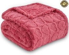 Valentines Day Throw Blanket For Women With Heart Checkered, Gifts Women 50"X70"