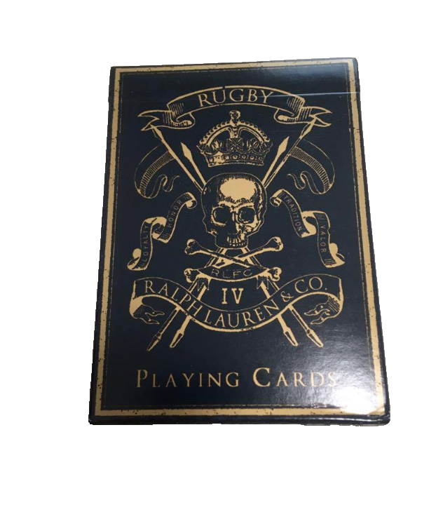 ラルフローレン　ラグビー　トランプカード Ralph Lauren & Co Rugby Playing Cards Limited with Box Case Rare