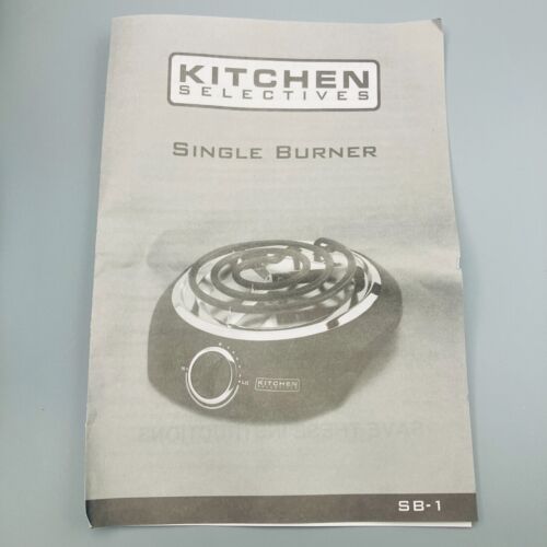 Kitchen Selectives Einzelkochplatte einstellbare Temperatur 750 W tragbar Neu - Bild 7 von 7