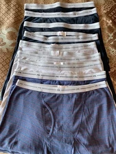 FRUIT OF THE LOOM Mens VTG 80s Underwear Briefs Size 2X- Large 9 Pairs