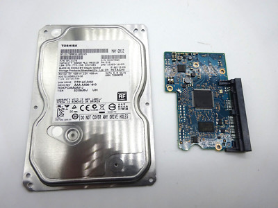 TOSHIBA 500GB S/N 5H34Y5GH HDD SATA FESTPLATTEN PLATINE #FS80