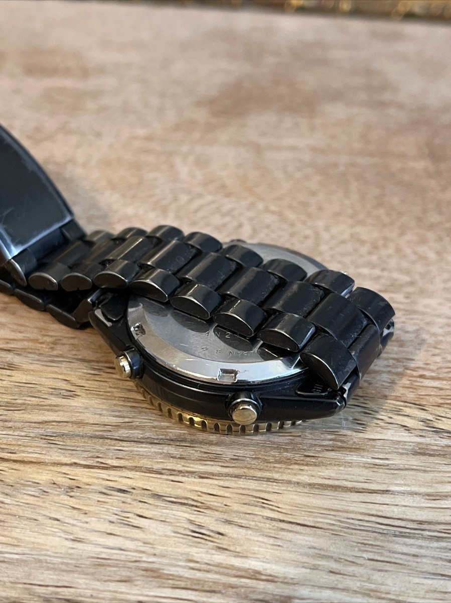 Seiko 7A38-6010 Chronograph Sports 37mm DEAD BATTERY | eBay