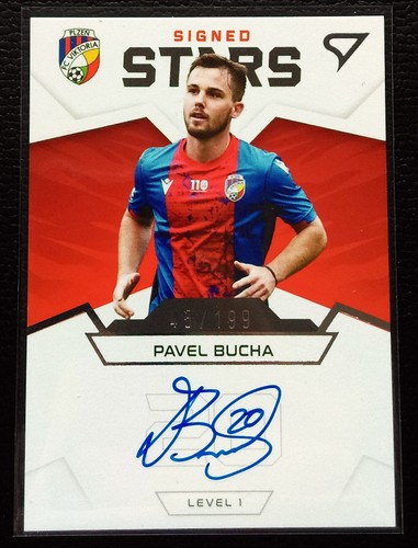 2021 Pavel Bucha Autograph /199 Signed Stars Level 1 FC Cincinnati