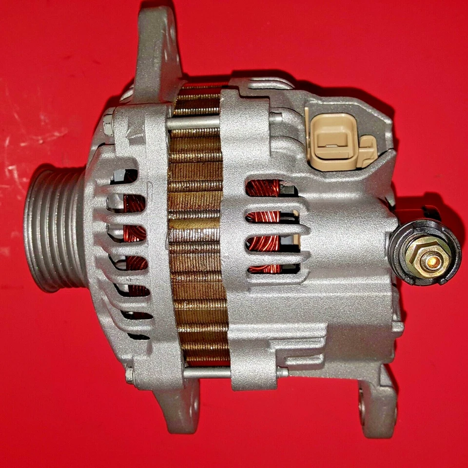 2003 2004 2005 Subaru Forester 90AMP alternador motor H4/2.5L - Imagem 2 de 3