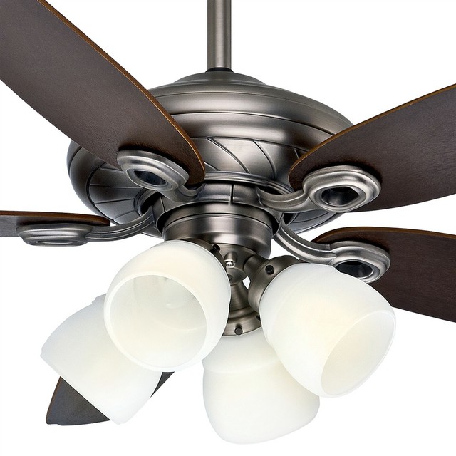 52 Casablanca Ceiling Fan Antique Pewter Downrod Remote