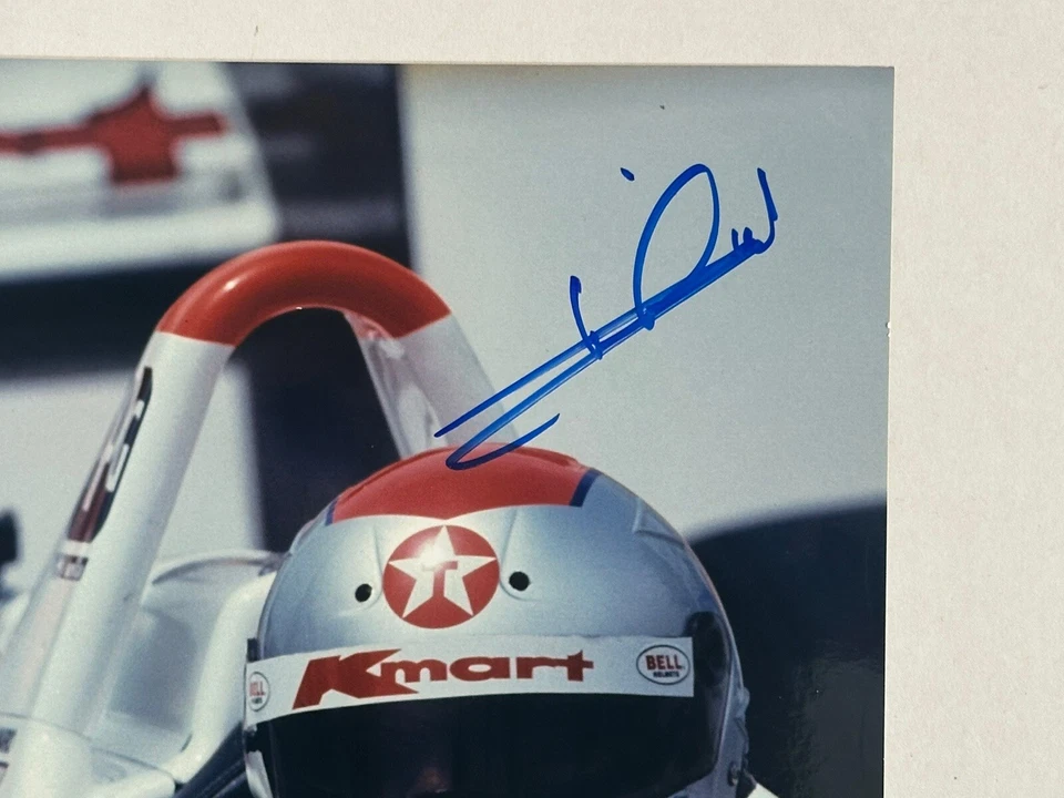 Foto firmada por Mario Andretti 8 x 10 Todd Mueller Autenticado Legendario Driver Foto 4 de 4