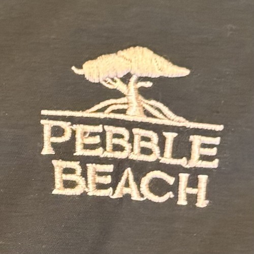 Pebble Beach Golf Wind Breaker Rain Jacket Pullover Green XL Vneck Athletic - Picture 3 of 8