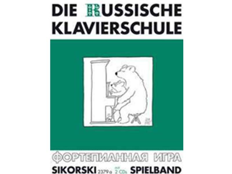 Thumbnail - Sikorski, Die Russische Klavierschule, Spielband Mit 2 Cd`s