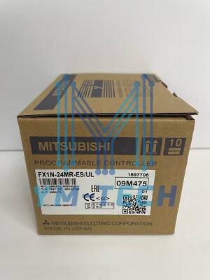 New In Box MITSUBISHI FX1N-24MR-ES/UL FX1N-24MR-ES-UL Programmable Controller