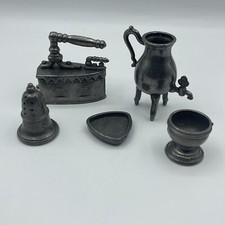 Children  s Antique German Toy Kitchen Miniatures Great For Roombox Or Doll House