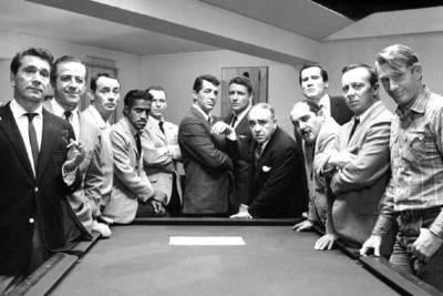 1960 THE RAT PACK Frank Sinatra Dean Martin Ocean's Eleven 4x6 Photo