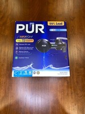 PUR Maxion Water Faucet Filtration System Black New in Box Healthy PFM100B