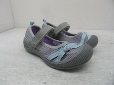 Oshkosh B'Gosh Girl's Slip-On Blyss Sandals Grey/Purple/Blue Size 9M
