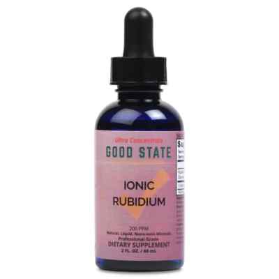 Ultra Concentrate Liquid Ionic Rubidium 2 fl oz by Good State