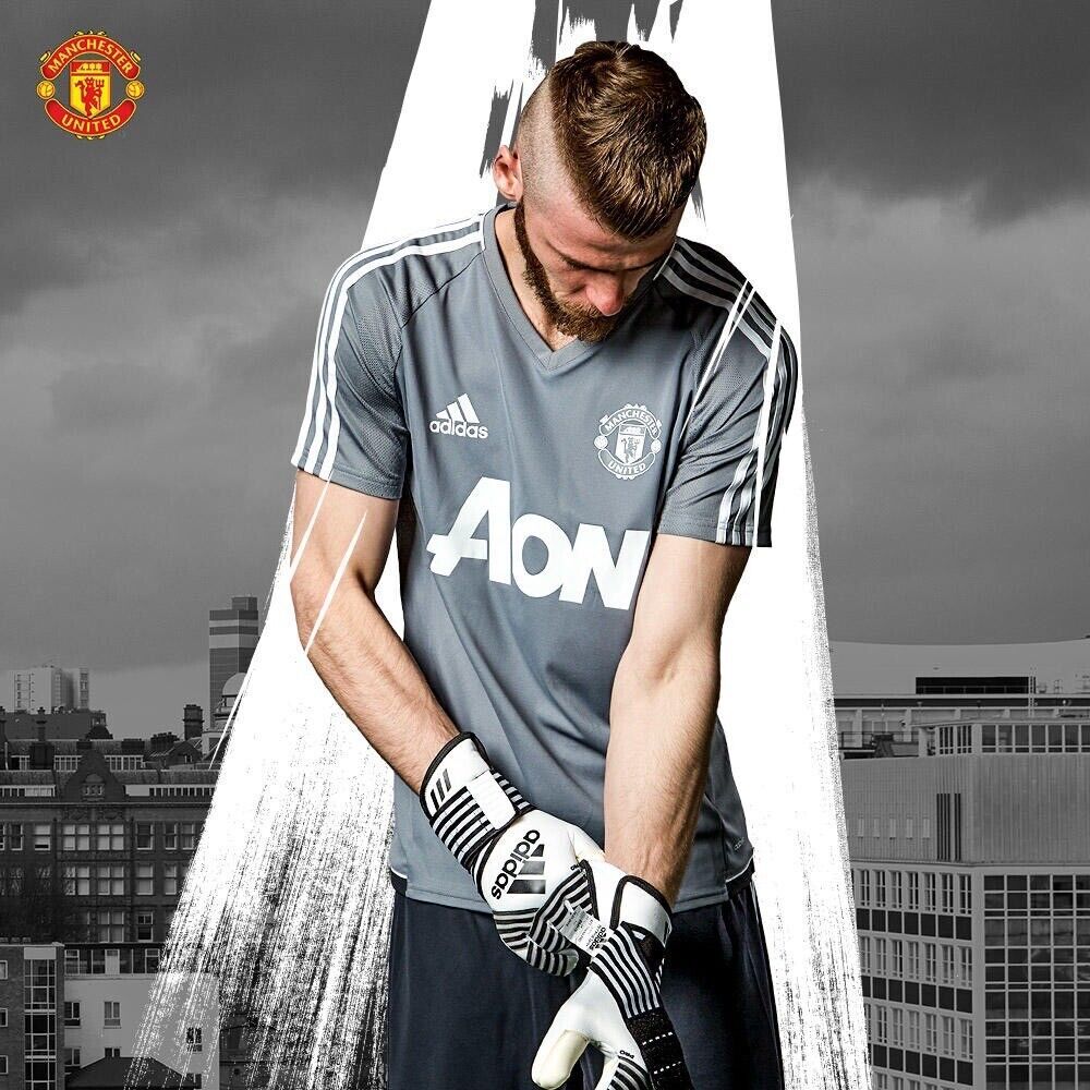 MANCHESTER UNITED ADIDAS ADIZERO 2017/2018 TRAINING JERSEY SIZE “M