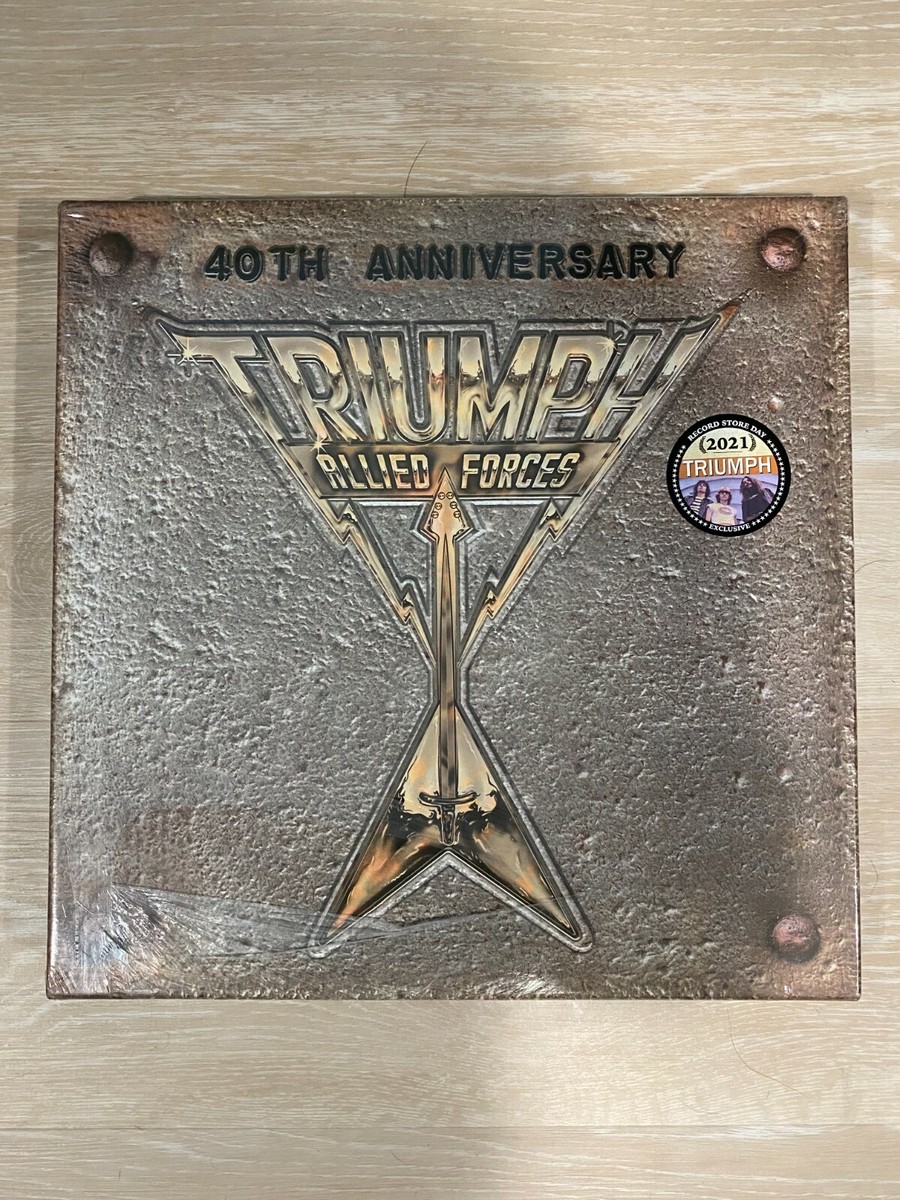 Triumph Allied Forces 40th Anniversary Box Set Vinyl LP RSD