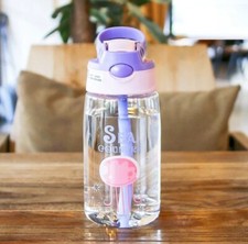 2 BUNDLES JELLYFISH Sippy Cup Leakproof Water Bottle Outdoor Portable 16oz NEW 