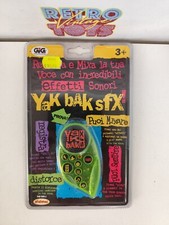 Yak Bak SFX 1995 YES Entertainment Corp.toy Voice Recorder for