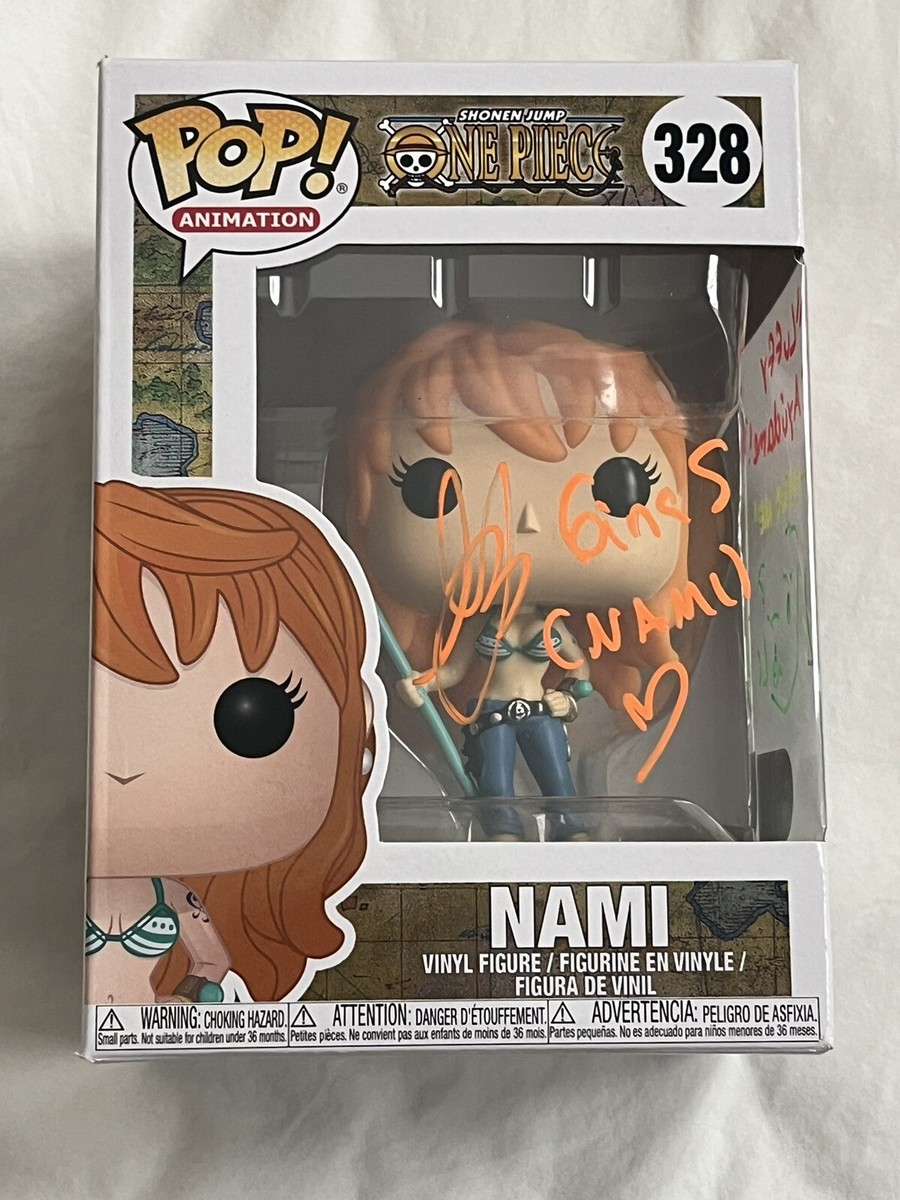 Georgina Sanchez Signed Autograph Nami 328 One Piece Funko Pop