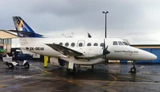 BAE Jetstream 31 Ansett New Zealand Desktop Wood Airplane New Model Small 1/72