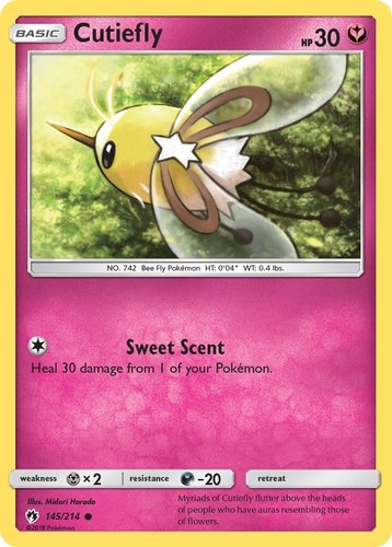 Cutiefly 145/214 Lost Thunder Common