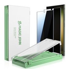 MAGIC JOHN 2 Pack for Samsung Galaxy S23 Ultra Privacy Screen Clear