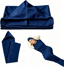 Compression Sleep Pod Wearable Blanket 360° Wrap Hug Sack for Adults & Kids