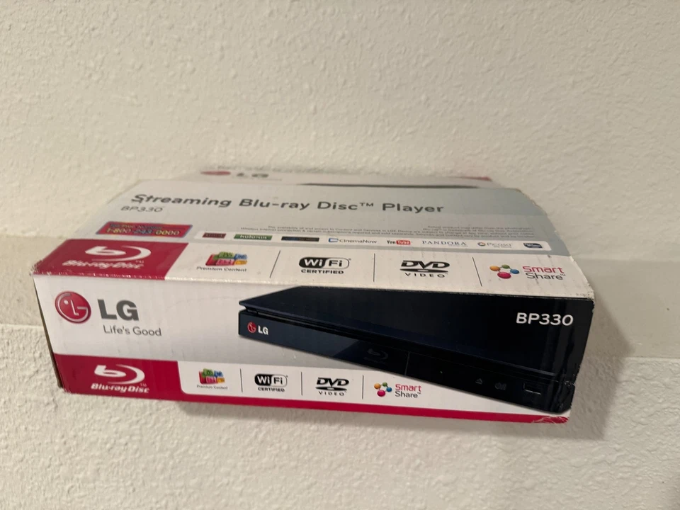 Brand New Sealed LG Streaming Blu-Ray Disc Player W/ WiFi BP330 - Image 4 of 4
