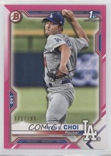 2021 Bowman Prospects Fuchsia Border 121/299 Hyun-il Choi #BP-130 1u6