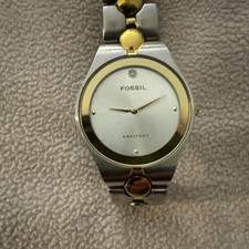 WORKING Fossil Arkitekt FS-2787 Water Resistant Solid Stainless Steel #510