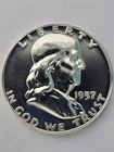 1957 United States, Proof, Franklin Half Dollar