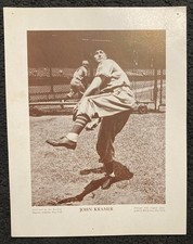 M114 BASEBALL MAGAZINE PREMIUM 1944 RAY KRAMER!!! RARE, GREAT ITEM!!!