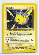 Pikachu 70/111 Neo Genesis Regular on eBay
