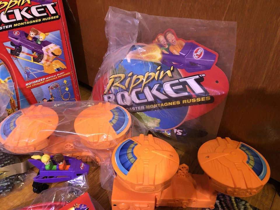  Kit de montaña rusa Knex Rippin Rocket en caja Foto 4 de 4