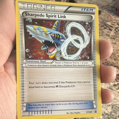 The Pokémon Company Sharpedo Spirit Link XY201 XY EN Promo Trainer Item Regular