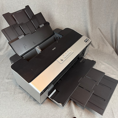 EPSON Stylus Photo R2880 13in Wide Format Inkjet Photo Printer Tested Working