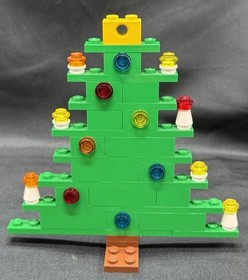 LEGO Christmas Ornament Lot Advent Santa 1076 TREE 40002 Snowman 4169306