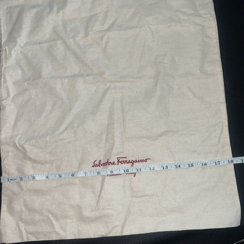 New SALVATORE FERRAGAMO 24" X 18" Drawstring Dust Storage bag - Picture 6 of 9