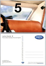 Continental Lenny Kravitz Album 5 Postcard