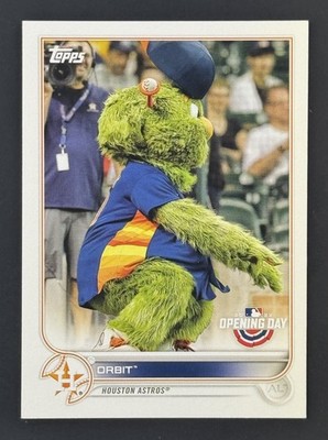 2022 Topps Opening Day - Mascots Houston Astros #M-9 Orbit