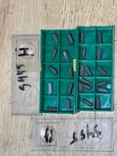 GREENLEAF WG-4187A WG-41872A CARBIDE INSERTS QTY 24 5455H