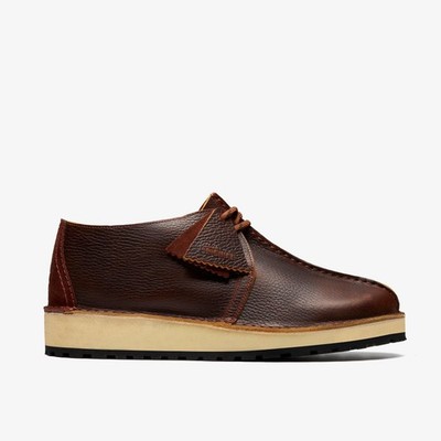 Clarks Men Trek Scout Brown Leather 26182502 | eBay