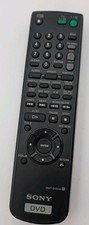 OEM Original Sony DVD Remote Control RMT-D130A Black - TESTED  WORKS