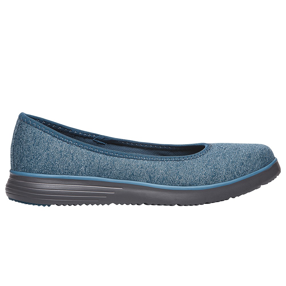 Propet Travelfit Slip On Womens Blue Flats Casual WAT004JBLU 2890₽